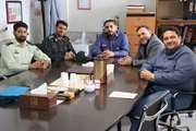 قدردانی مدیر بیمارستان رازی از کارکنان نیروی انتظامی به مناسبت هفته نیروی انتظامی